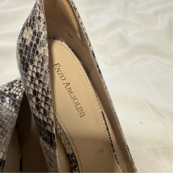 ENZO ANGIOLINI Eadixy Faux Snakeskin Pumps size‎ 8.5 - Picture 3 of 9